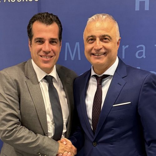 Συνάντηση Τσαβδαρίδη με Πλεύρη για χρηματοδοτήσεις έργων αποχέτευσης στα χωριά Αγία Βαρβάρα, Ασώματα και Άμμο και απόκτησης σύγχρονου πολυμηχανήματος αντιμετώπισης φυσικών καταστροφών για τον Δήμο Βέροιας