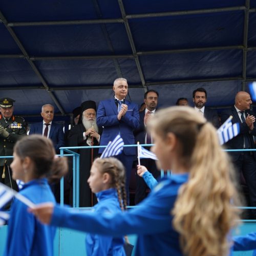 Ο Λάζαρος Τσαβδαρίδης εκπροσώπησε την Κυβέρνηση στα Ελευθέρια της Βέροιας