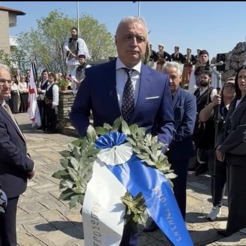 Δήλωση Υφυπουργού&nbsp;Ανάπτυξης Λάζαρου Τσαβδαρίδη στις εκδηλώσεις μνήμης του Ολοκαυτώματος της Ηρωικής Πόλεως Νάουσας