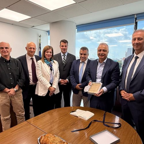 Επίσκεψη του Υφυπουργού Ανάπτυξης, Λάζαρου Τσαβδαρίδη, στο Εθνικό Σύστημα Υποδομών Ποιότητας