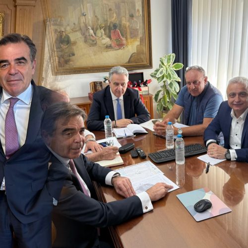 Συνάντηση του Λαζάρου Τσαβδαρίδη με την ηγεσία του Υπουργείου Αγροτικής Ανάπτυξης για τα ζητήματα του πρωτογενούς τομέα